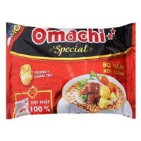 COMBO 10 Gói Mì Omachi Special Bò Hầm Xốt Vang 92G