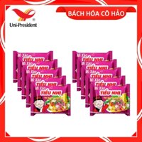 COMBO 10 GÓI MÌ XÀO TIỂU NHỊ THỊT XÀO SỐT HÀNH FRIED PORK WITH ONION UNI-PRESIDENT