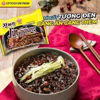Combo 10 gói mì xốt tương đen Hàn Quốc gói 135g