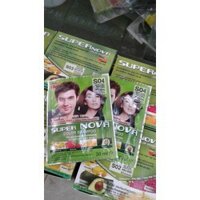 COMBO 10 gội Nhuộm tóc Thảo Dược 30ml Nâu Đồng Super Nova S04