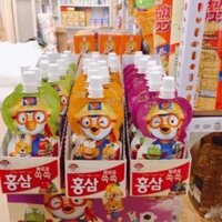 (Combo 10 gói) Nước Hồng Sâm Hàn Quốc cho bé Pororo Paldo 100ml