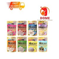 [Combo 10 gói] Pate cho mèo Nekko dạng nước sốt thơm ngon gói 70gram (Mix ngẫu nhiên)