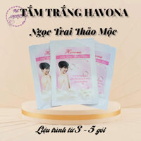 Combo 10 gói tắm trắng Havona ngọc trai thảo mộc