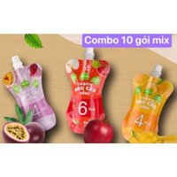 Combo 10 gói thạch rau câu vị tùy chọn