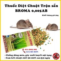 Combo 10 gói Thuốc diệt chuột BROMA 0,005AB