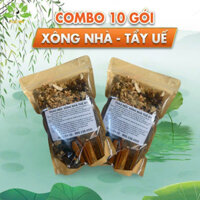 COMBO 10 GÓI XÔNG NHÀ THẢO MỘC, GIÚP TẨY UẾ NHÀ CỬA, KÍCH TÀI LỘC ĐEM LẠI MAY MẮN CHO GIA CHỦ.