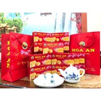 combo 10 hộp bánh đậu xanh 200g hoà an chính hãng