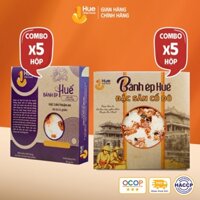 [Combo 10 Hộp] Bánh Ép Huế 65g - Đặc sản Huế thơm ngon giòn rụm, mê mẫn lòng người, Ăn Là Ghiền