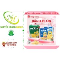 COMBO 10 HỘP – Bánh Plain Cracker MEIJI  2 Vị  ( Nguyên Bản & Oats )104g