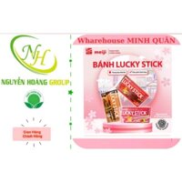 COMBO 10 Hộp – Bánh Que Lucky Stick  2 Vị Bất Kỳ (Dâu, Socola) Meiji 45g