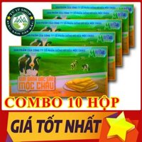 Combo 10 hộp Bánh sữa vàng Mộc Châu 200g