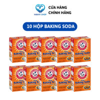 Combo 10 Hộp Bột Baking Soda USA Mỹ Đa Công Dụng 454gr