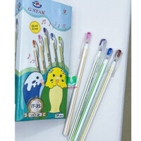 Combo 10 Hộp Bút Bi Nến IT-35 GSTAR 0,5mm Mực Xanh, Đen/Bút Bi Nến GSTAR Dễ Sử Dụng