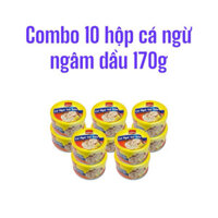 Combo 10 hộp Cá ngừ xốt dầu vissan 170g date 2027