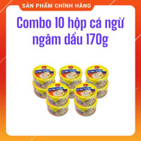 Combo 10 hộp Cá ngừ xốt dầu vissan 170g date 2027