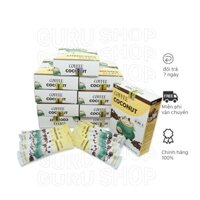 Combo 10 hộp Cà phê sữa dừa 4in1 Hòa Tan Dừa Coconut Thơm Ngon