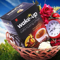 COMBO 10 HỘP CÀ PHÊ WAKE - UP 3 TRONG 1 HƯƠNG CHỒN - hộp 306g ( 18 gói x 17g )
