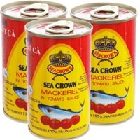 Combo 10 Hộp Cá SEACROWN 155G