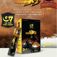 (Combo 10 Hộp ) Cafe Sữa Hòa Tan G7 X2 Gu mạnh 3in1 Trung Nguyên - Hộp 12 Gói