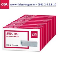 Combo 10 hộp Ghim dập - kim bấm 2310 Deli - E0015