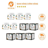 Combo 10 hộp kem body mini lọ 20g dưỡng trắng da chống nắng SPF50+ nâng tone da