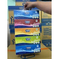 combo 10 Hộp khăn giấy rút lụa Pulppy mềm mịn