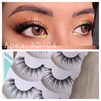 Combo 10 hộp Lông mi Apex mẫu 6D-04 Hộp 5 cặp