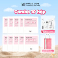 Combo 10 hộp Mặt Nạ Thach Collagen Hàn Quốc iMU Jelly Mask (40 miếng)