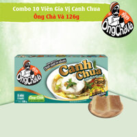 Combo 10 Hộp Viên Gia Vị Canh Chua Gold Ông Chà Và 126g (Sweet & Sour Soup Cubes)