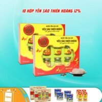 Combo 10 Hộp Yến Thiên Hoàng 12% - Tặng 2 Hộp Yến Thiên Hoàng 18% + 4 Lon Sữa Đặc + 4 Lon Cá Hộp