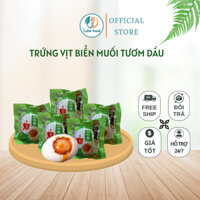 Combo 10 Hột vịt muối từ Vịt biển tươm dầu, thơm ngon hàng nội địa Hongkong - Côn Minh