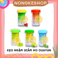 COMBO 10 HỦ KẸO NGẬM GIẢM HO OUAYUN CAM THẢO, MẬN MƠ, LÝ GAI, CHANH, XUYÊN TÂM LIÊN THÁI LAN