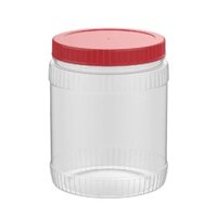 Combo 10 Hũ Nhựa Tròn Đựng Thực Phẩm 1.470mL Cao Cấp Đại Đồng Tiến L1716