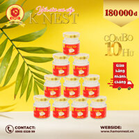 COMBO 10 HŨ Nước yến sào cao cấp KNEST 40% YẾN