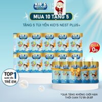 Combo 10 hũ Nước Yến Sào Trẻ Em Kid's Nest Plus+ 18% (Hũ 70ml) _ Dùng cho bé từ 1 tuổi