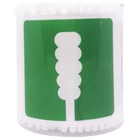 (Combo 10 Hủ) Tăm bông thân giấy UD  2 đầu xoắn hũ 200 cây.