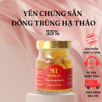 Combo 10 hũ TẶNG 1 - Yến chưng tiệt trùng 35% ĐÔNG TRÙNG HẠ THẢO