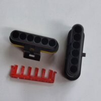 Combo 10 Jack nối dây điện chống nước 6P dùng cho xe máy, xe hơi, ô tô