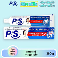 Combo 10 Kem Đánh Răng P/S Ngừa Sâu Răng Vượt Trội - Tuýp 100g Trắng Răng