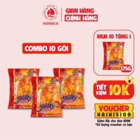 Combo 10 Kẹo dẻo Jelly Chip Chip 175g[TẶNG 1 JELLY CHIP CHIP 175G]