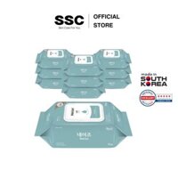 Combo 10 Khăn giấy ướt Hàn Quốc Neize Noble Premium 70 tờ