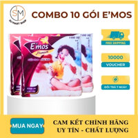 COMBO 10 KHĂN GIẤY VUÔNG E'MOS