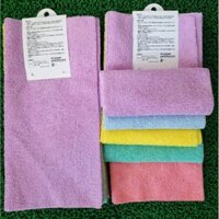COMBO 10 khăn lau đa năng microfiber cao cấp WIPERS có 5 màu trang nhã- 25cmx25cm-CONDOR