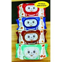 Combo 10 Khăn ướt 125gr không mùi có chứng nhận an toàn