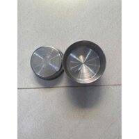 Combo 10 Khuôn bánh da lợn bánh bò bông, bánh bò bi - khuôn INOX Size 7cm