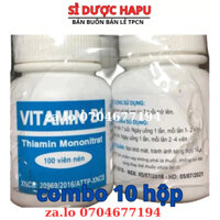Combo 10 lọ Vitamin B1 ( lọ 100 viên )(combo 10 hộp)