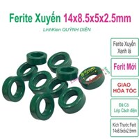 Combo 10 Lõi xuyến ferit tròn 14x8.5x5x2.5mm