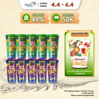Combo 10 ly lắc xúc xích Heo cao bồi (5 vị thịt nướng phô mai + 5 vị Phô mai bắp bơ)