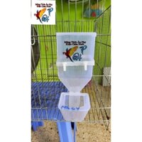 Combo 10 Máng ăn tự động cho các dòng chim cảnh , gà cảnh ( Máng đơn )