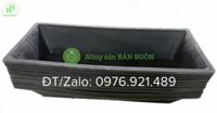COMBO 10 Máng Cao Su Đa Năng 62x26x10cm – Máng Lợn, Khay Làm Mát Cho Lan, Khay Trồng Rau – Bền, Nhẹ, Thân Thiện Môi Trường
